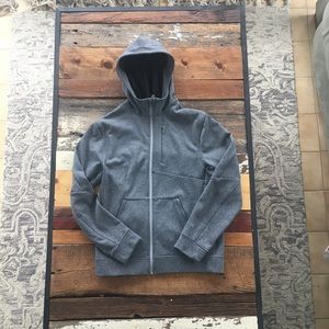 Lulu Lemon Gray Zip Up Jacket